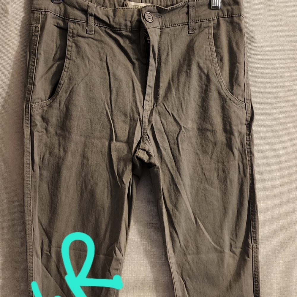 Boys Gray Khakis